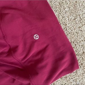 Pink Lululemon leggings